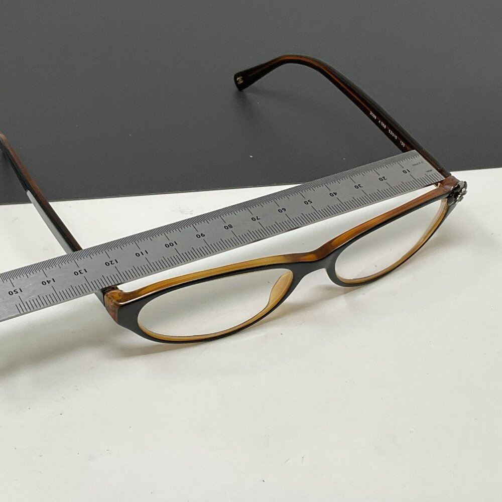 CHANEL 3099 Eyeglasses in color 568 Black Brown 53 [] 15 -135 Rare Htf - Picture 7 of 12
